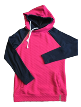 Ampersand Avenue Hooded Sweatshirt Red Black Size Medium - $30.00