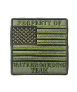 Property of Waterboarding Team Embroidered Tactical Patch - $130.52 MXN