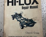 1968 1969 1970 1971 1972 1970s Toyota HI-LUX Repair Shop Service Manual OEM - $69.95