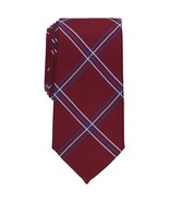 Club Room Men&#39;s Otero Grid Tie Red OS B4HP - €6,12 EUR