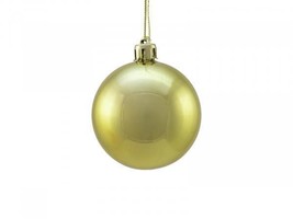 EUROPALMS Decorative Ball 2 3/8in, Gold, Metallic 6x - £2.79 GBP