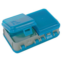 Plano Double-Sided Adjustable Tackle Organizer Small - Silver/Blue - £14.11 GBP