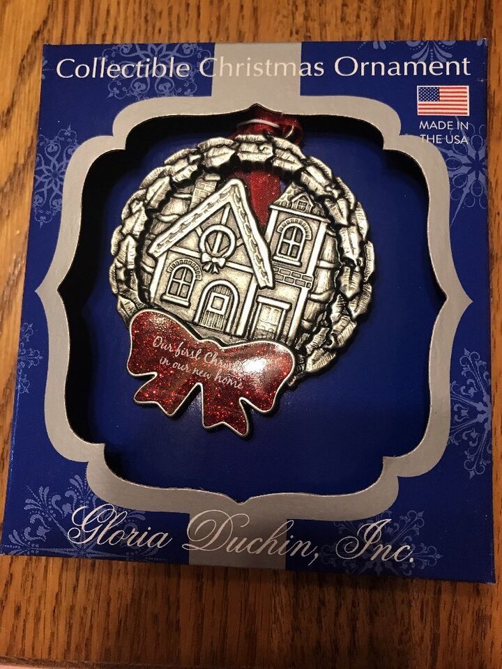 Collectible Christmas Ornament “Our First Christmas In Our New Home“ Shi... - $5.87