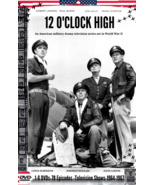 12 O&#39;Clock High Collection-TV Show-SEALED CASE-78 shows-Rare Bonus Flyin... - £32.04 GBP