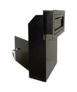 OPEN BOX Door Drop Box, Mail Slots, Through The Door Locking Mailbox, Black - $97.36 CAD