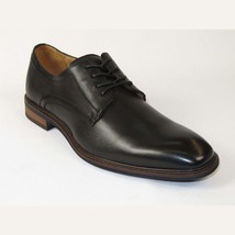 Men's Shoes Steve Madden Soft Leather upper Lace Up Nanndo Black image 3