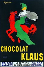 6462.Chocolat Klaus.Swiss Chocolate Ad 18x24 Poster.Bakery Wall Art Decor Interi - £22.49 GBP