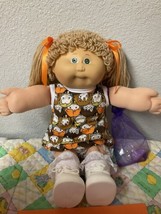 Vintage Cabbage Patch Kid Girl HM#1 Butterscotch Hair Green Eyes UT1-Taiwan 1985 - £176.00 GBP