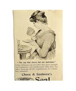 Chase &amp; Sanborn Seal Brand Coffee 1894 Advertisement Victorian Beverage ... - £11.96 GBP