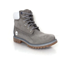Timberland Women&#39;s Grey 6-INCH Insulated Waterproof Boots, A2QPG - £86.30 GBP