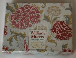 NEW Sealed William Morris Playing Cards 2 decks 1997 Museum of Modern Art MOMA - £19.41 GBP