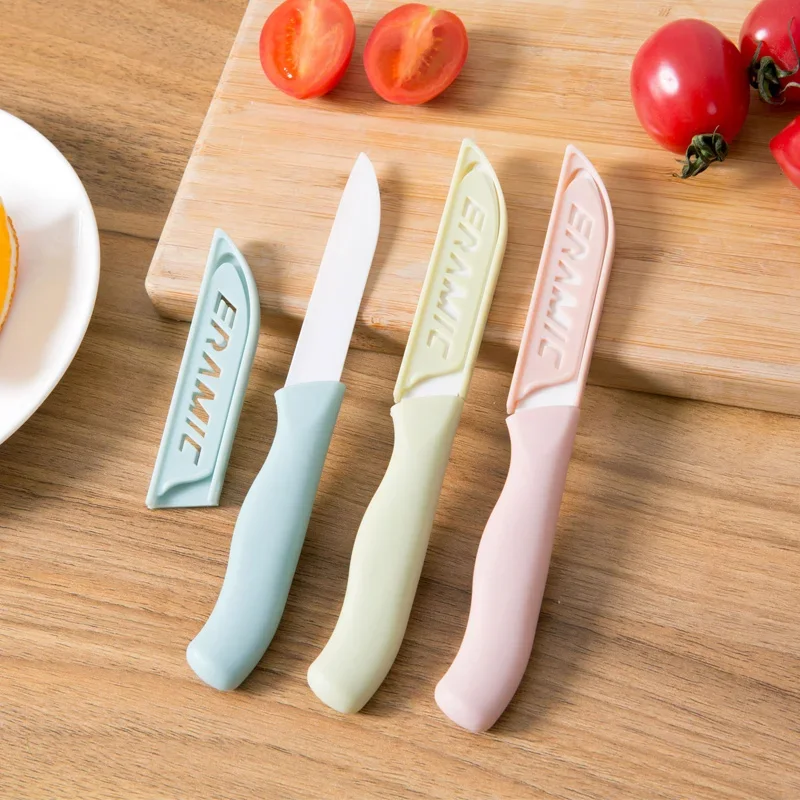 Ceramic fruit knife portable household peeling creative kitchen ceramic melon - £6.72 GBP
