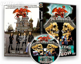Metallica 1991 Monsters Of Rock Moscow Dvd Free Shippin - £14.99 GBP