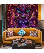 Tapestry Psychedelic Face 6.5 ft x 5 ft Wall Hanging Home Decor Colorful... - €21,86 EUR