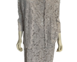 NWT Marina Grey Strap Dress w 3/4 Sleeve Jacket Sequins and Lace Size 12 - $94.99