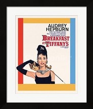 Breakfast at Tiffany&#39;s Poster Audrey Hepburn Premium Framed on Acid-Free Paper - £198.57 GBP+