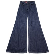 Adriano Goldschmted Jeans Womens 25R Blue Mid Rise The Mona Wide Leg Pants - £28.37 GBP