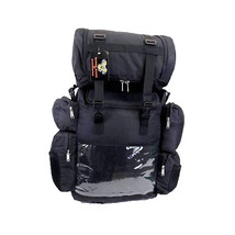 Vance Leather Motorcycle Sissy Bar Travel Luggage with Map Pocket - $90.00