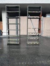 Industrial-Grade Metal Shelving Heavy-duty, 7ft x 2.5 ft. Green- 2 Shelves - $93.50