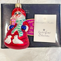 Christopher Radko Little Gems Ornament COOL COUPLE Christmas Vintage 1999 Box - $28.70