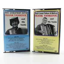 Frankie Yankovic His Greatest Hits, Best Loved Polkas, 2 Cassette Tape Set, 1986 - £18.65 GBP