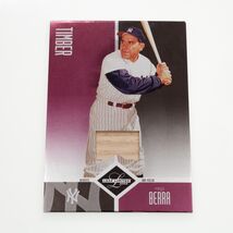 2004 Donruss Foglia Limitata Yogi Berra Game-Used Pipistrello Scheda #22... - $83.95