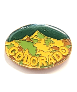 Colorado Rocky Mountains Pin Scenic Mountain Range Landscape Travel Souv... - $18.10 CAD