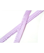 1/2" 13mm wide - 5 yds / 4.5 meters Violet Pleated Elastic Band L341 - £3.92 GBP
