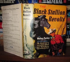 Walter Farley The Black Stallion Revolts 1st Edition 2nd Printing - £63.44 GBP