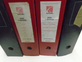 2000 Saturn L Séries Service Réparation Manuel 4 Volume Incomplet Set OEM Livres - £53.06 GBP