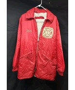 Old 1970s Fireman Jacket Coat WOODMERE FIRE DEPARTMENT Long Island NY &quot;D... - €40,57 EUR