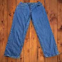 Deadstock NWT Vtg 90s Y2K Jordache Jeans 38x32 Baggy Blue Denim High Ris... - £35.30 GBP