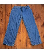 Deadstock NWT Vtg 90s Y2K Jordache Jeans 38x32 Baggy Blue Denim High Ris... - $61.54 CAD