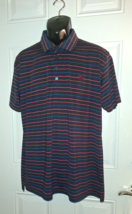 Men&#39;s G/Fore Stripe Short Sleeve Golf Polo Shirt Turtle Creek Golf Club ... - $37.04