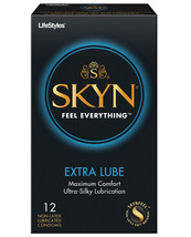 Lifestyles Skyn Extra Lubricated Condoms - Box Of 12 - £19.48 GBP