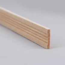 AirAds Dollhouse DIY Dollhouse Building Material Wood Finishing Trim Molding; Wi - £11.56 GBP