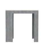 Kitchen Island Doyle, Kitchen, Concrete Gray / Ibiza Marble Color Finish - €224,24 EUR