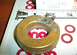 CARTER tri-fuel P2316 CARBURETOR FLOAT &amp; GASKET ONAN 143-0105 143-0209 - $23.82