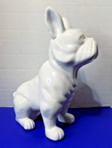 NEW English Bulldog Dog Statue Figurine Ceramic Home Decor - $46.39