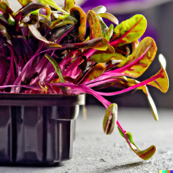 400 Bulk Swiss Chard (Magenta Sunset) Seeds For Microgreen Sprouts Or Planting F - £7.24 GBP