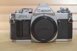 Iconic Canon AV1 (body only). Lovely condition. Great Beginner Camera. - £106.23 GBP