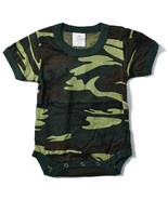 3T Toddler Infant WOODLAND CAMO ONE PIECE Camoflauge Hunting Rothco 66055 - £9.47 GBP