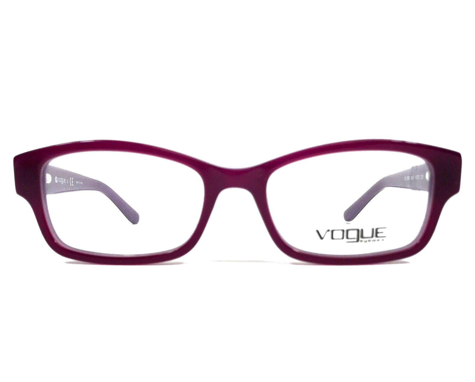 Vogue Kinder Brille Rahmen VO5080 2445 Lila Cat Eye Kompletter Rand 45-1... - $49.49