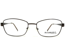 Affordable Design Eyeglasses Frames CYD BROWN Cat Eye Wire Rim 56-17-140 - £44.66 GBP
