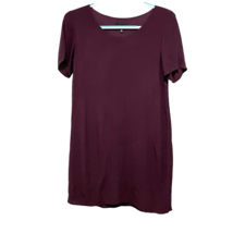 Aritzia Wilfred Free Shirt Dress Purple Rayon Lined Size Small - £19.59 GBP