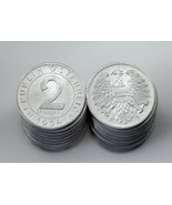 1954 Austria 2 Groschen Coin Lot (20 coins) All in BU Condition! KM# 2876 - $42.29 CAD