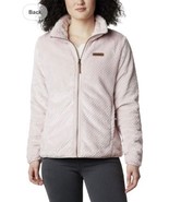 Columbia Womens Fire Side II Sherpa Fz Full Zip Fleece Jacket, Pink, Siz... - £39.08 GBP