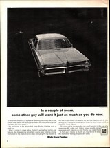 Vintage 1968 Pontiac Bonneville Wide Track Full Page Original Ad a3 - £19.27 GBP