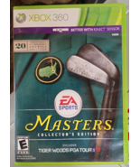 Tiger Woods PGA Tour 13 -- Masters Collector&#39;s Edition Microsoft Xbox 360 - $1,008.92 MXN
