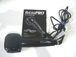 BeLiss Pro Curl Professional Black Spiral Curling Iron - Model BELCG1 - £11.87 GBP